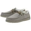 Heydude Hey Dude Wally Herringbone Grey -Heydude 110063133 WALLY HERRINGBONE GREY LEFT 2 20597