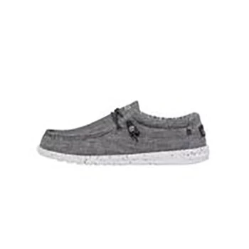 Heydude Hey Dude Men's Wally Chambray Castlerock Shoes 3 Heydude Hey Dude Men's Wally Chambray Castlerock Shoes