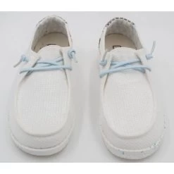 Heydude Hey Dude Women's Wendy Aztec White Casual Shoes -Heydude 121410204 inset 1