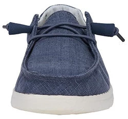 Heydude Hey Dude Chambray Navy & White Wendy Shoes 4 Heydude Hey Dude Chambray Navy & White Wendy Shoes - Image 2