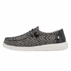 Heydude Hey Dude Wendy Woven Zebra Black
