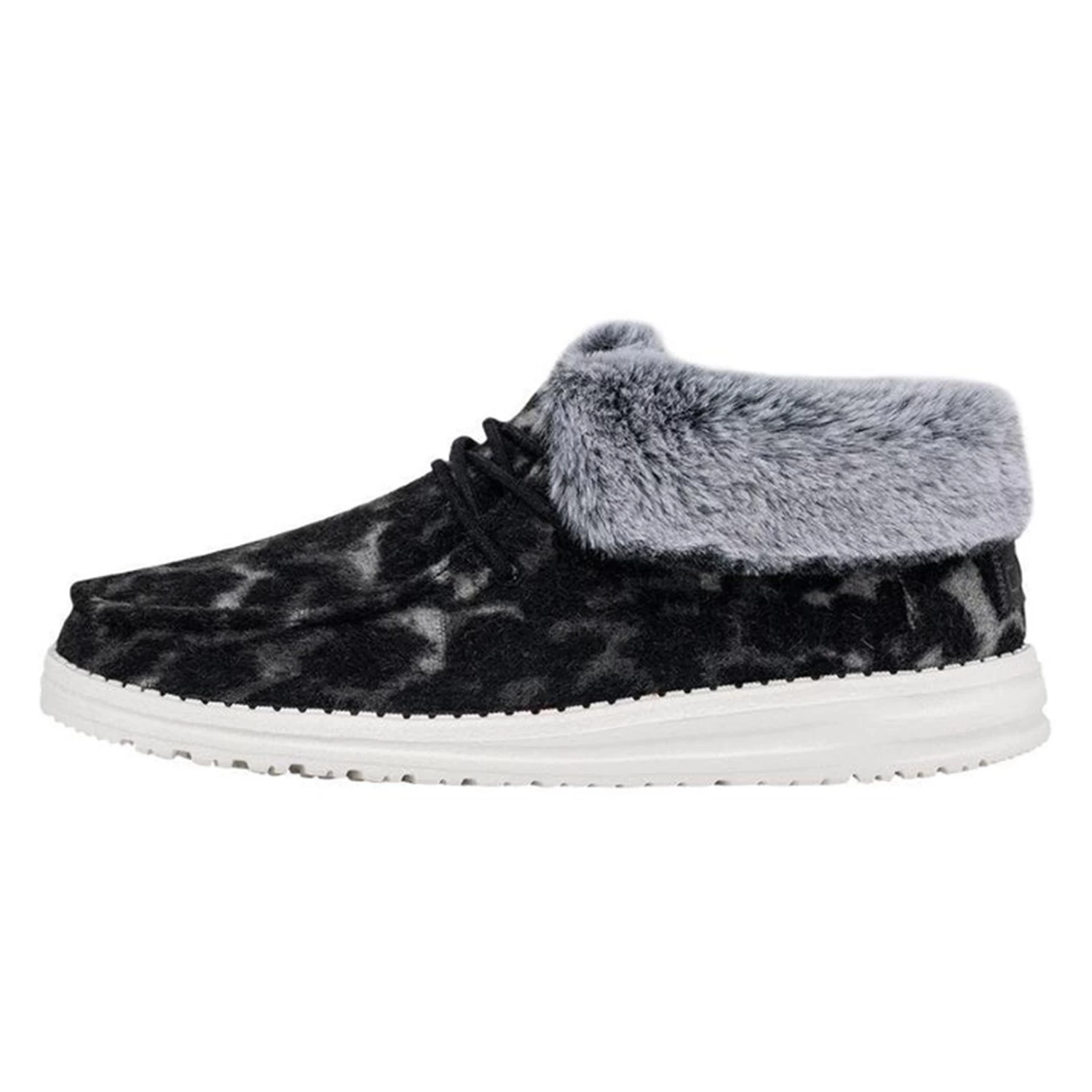 Heydude Hey Dude Britt Abstract Grey Leopard Bootie 4 Heydude Hey Dude Britt Abstract Grey Leopard Bootie - Image 2