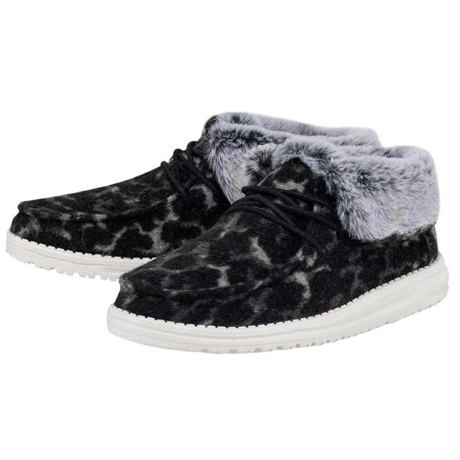 Heydude Hey Dude Britt Abstract Grey Leopard Bootie 3 Heydude Hey Dude Britt Abstract Grey Leopard Bootie