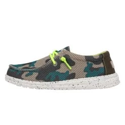 Heydude Hey Dude Youth Wally Sox Taupe Camo