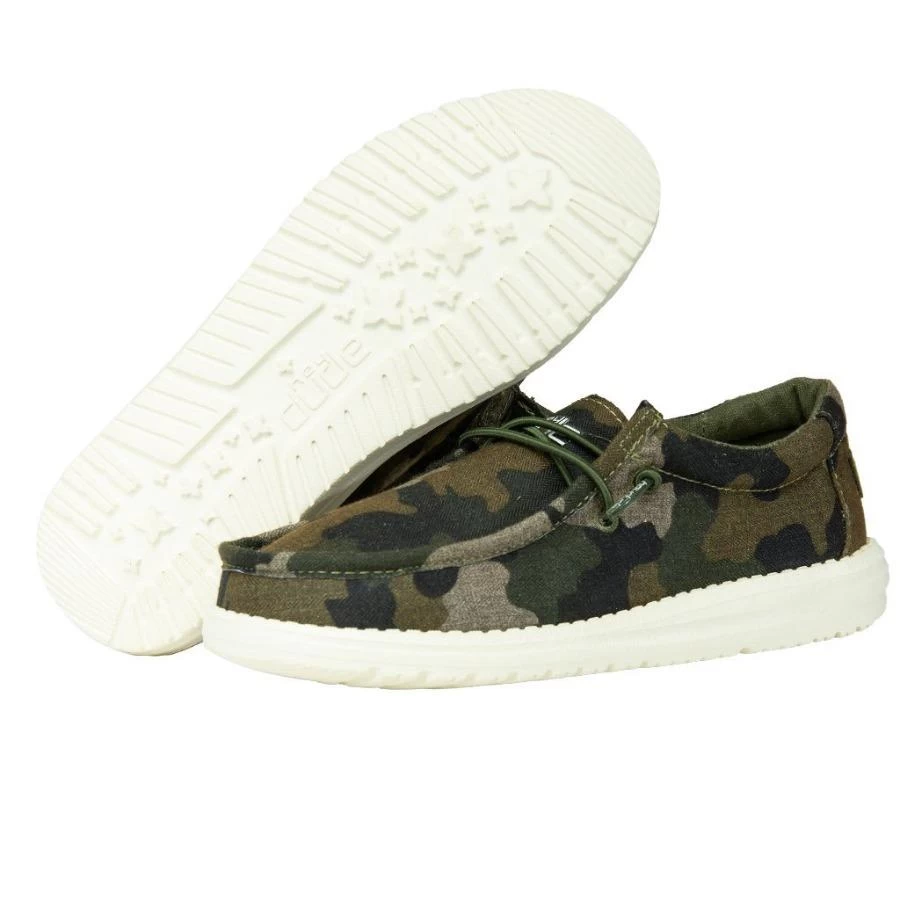 Heydude Hey Dude Wally Linen Camo 5 Heydude Hey Dude Wally Linen Camo - Image 3