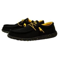 Heydude Hey Dude Men's Wally Sox Black & Yellow