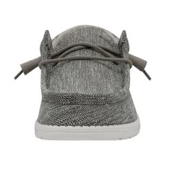 Heydude Hey Dude Men's Wally Ascend Woven Carbon -Heydude 40002 0YK WALLYASCENDWOVEN CARBON LEFTFRONT