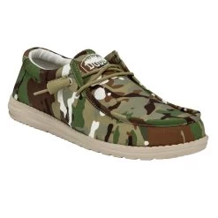 Heydude Hey Dude Men's Wally Ripstop Multi Camo -Heydude 40004 9CQ WALLYCAMOUFLAGE MULTICAMO RIGHTANGLE