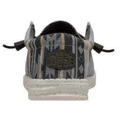 Heydude Hey Dude Men's Wally Eco Funk Stone -Heydude 40006 270 WALLYFUNK STONE LEFTBACK