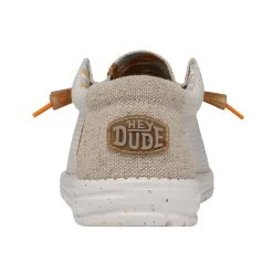 Heydude Hey Dude Men's Wally Eco Sox Tofu -Heydude 40008 2BJ WALLYSTRETCH TOFU LEFTBACK