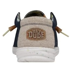 Heydude Hey Dude Men's Wally Eco Sox Orion Blue -Heydude 40008 4MT WALLYSTRETCH ORIONBLUE RIGHTBACK