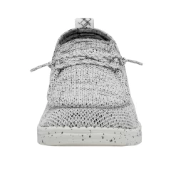 Heydude HEY DUDE WALLY HALO STONE WHITE -Heydude 40014 1KA WALLYHALO STONEWHITE LEFTFRONT