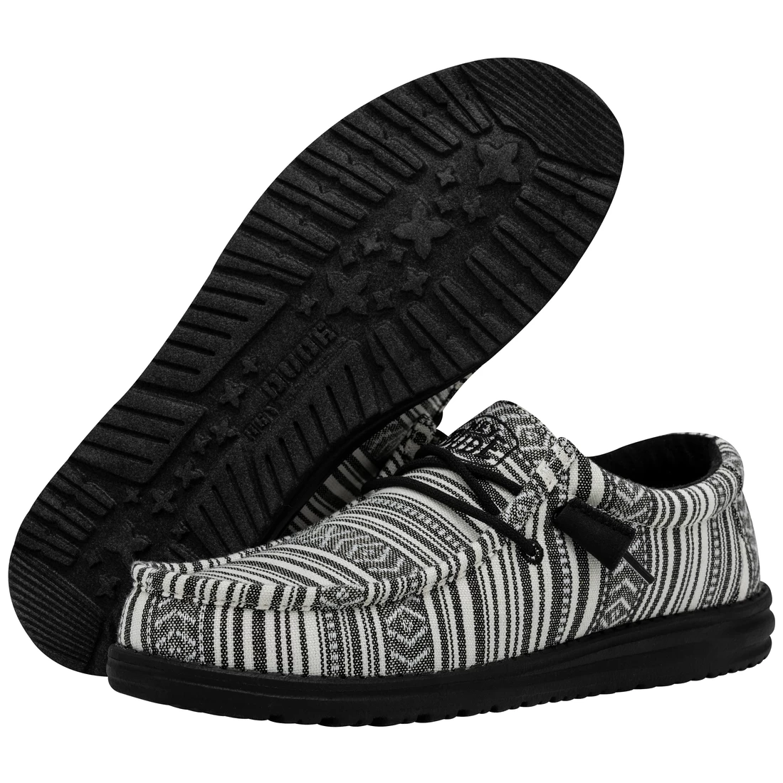 Heydude Hey Dude Wally Serape Black Gravel 8 Heydude Hey Dude Wally Serape Black Gravel - Image 6