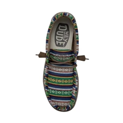 Heydude Hey Dude Wally Serape Blue Canyon 15 Heydude Hey Dude Wally Serape Blue Canyon -Heydude 40017 9BK WALLYSERAPE BLUECANYON RIGHTTOP