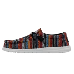 Heydude Hey Dude Men's Wally Serape Desert Horizon 13 Heydude Hey Dude Men's Wally Serape Desert Horizon -Heydude 40017 9BR WALLYSERAPE DESERTHORIZON LEFTSIDE