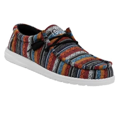 Heydude Hey Dude Men's Wally Serape Desert Horizon 14 Heydude Hey Dude Men's Wally Serape Desert Horizon -Heydude 40017 9BR WALLYSERAPE DESERTHORIZON RIGHTANGLE
