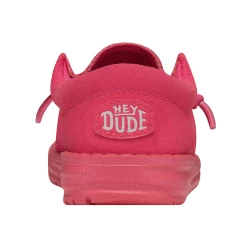 Heydude Hey Dude Toddler Funk Monochrome Electric Pink -Heydude 40030 6QQ WALLYTODDLERFUNKMONO ELECTRICPINK RIGHTBACK