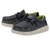 Heydude Hey Dude Wally Toddler Stretch Speckled Navy -Heydude 40035 4MP WALLYTODDLERSTRETCH NAVYSPECKLE PAIRSIDE