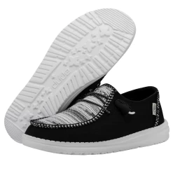 Heydude Hey Dude Wendy Boho Zion Black -Heydude 40056 0WG WENDYBOHOBLANKET ZIONBLACK PAIRBOTTOM