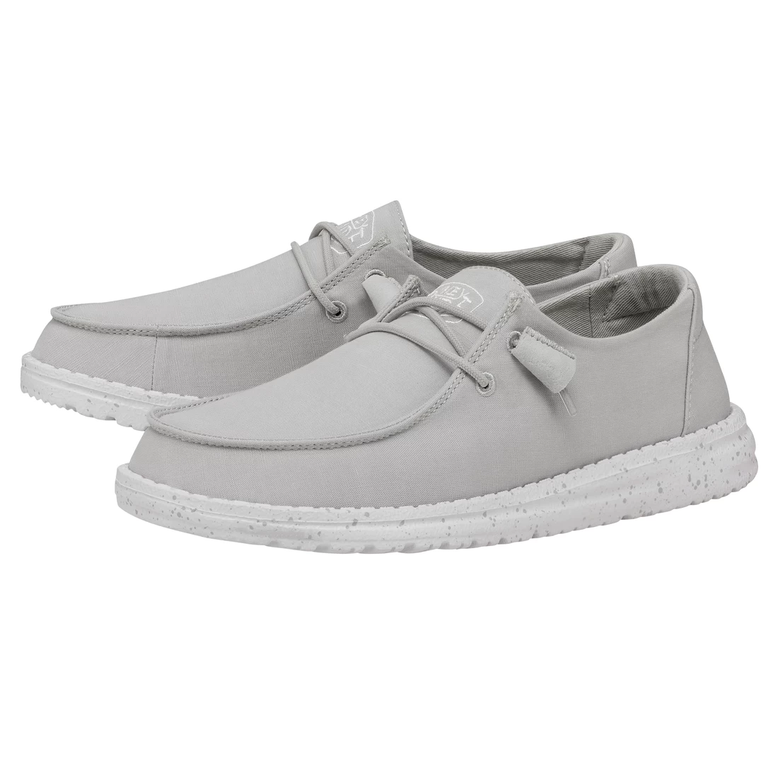 Heydude Hey Dude Wendy Slub Canvas Light Grey 3 Heydude Hey Dude Wendy Slub Canvas Light Grey