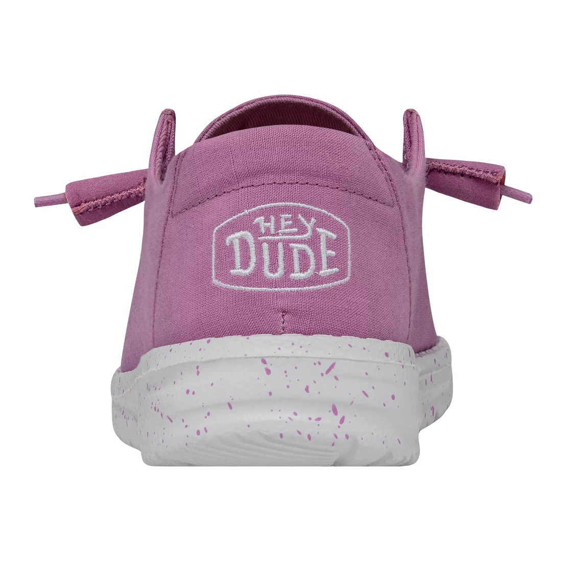 Heydude Hey Dude Wendy Slub Canvas Violet 4 Heydude Hey Dude Wendy Slub Canvas Violet - Image 2