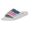 Heydude Hey Dude Men's Phoenix Flag Slides -Heydude 40127 1JR PHOENIX FLAG RIGHTANGLE