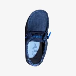 Heydude Hey Dude Wally Toddler Chambray Wave 13 Heydude Hey Dude Wally Toddler Chambray Wave -Heydude IMG 4892