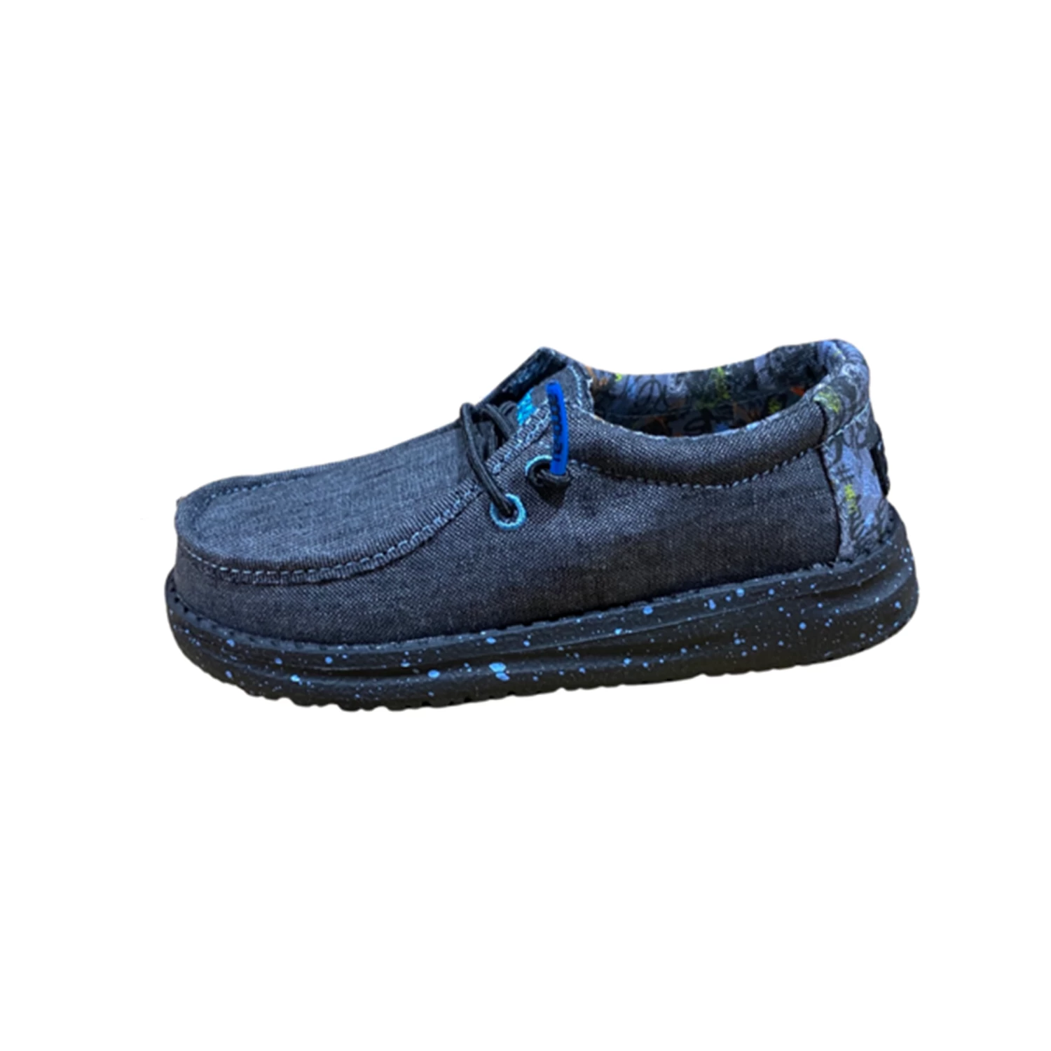 Heydude Hey Dude Wally Toddler Chambray Wave 5 Heydude Hey Dude Wally Toddler Chambray Wave - Image 3