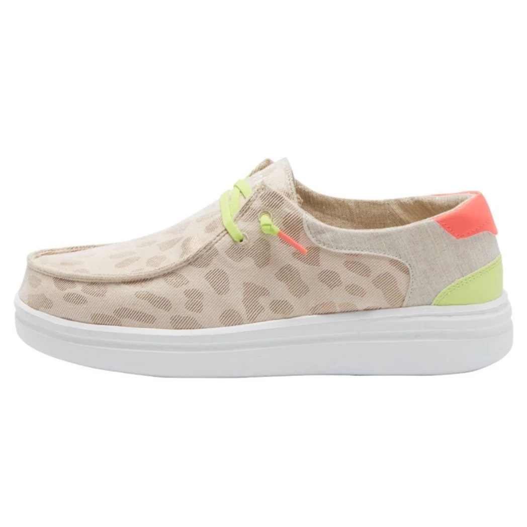 Heydude Hey Dude Wendy Rise Leopard Neon Beige 5 Heydude Hey Dude Wendy Rise Leopard Neon Beige - Image 3