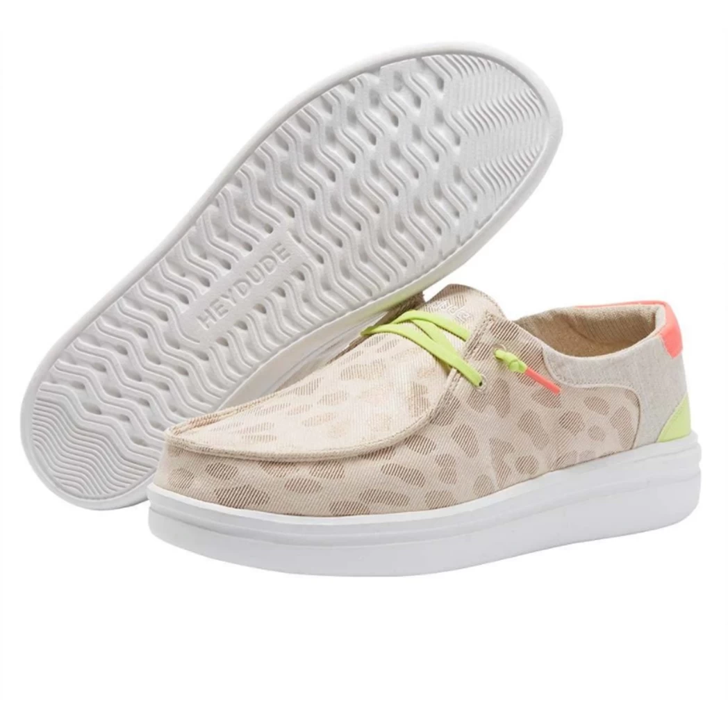 Heydude Hey Dude Wendy Rise Leopard Neon Beige 4 Heydude Hey Dude Wendy Rise Leopard Neon Beige - Image 2