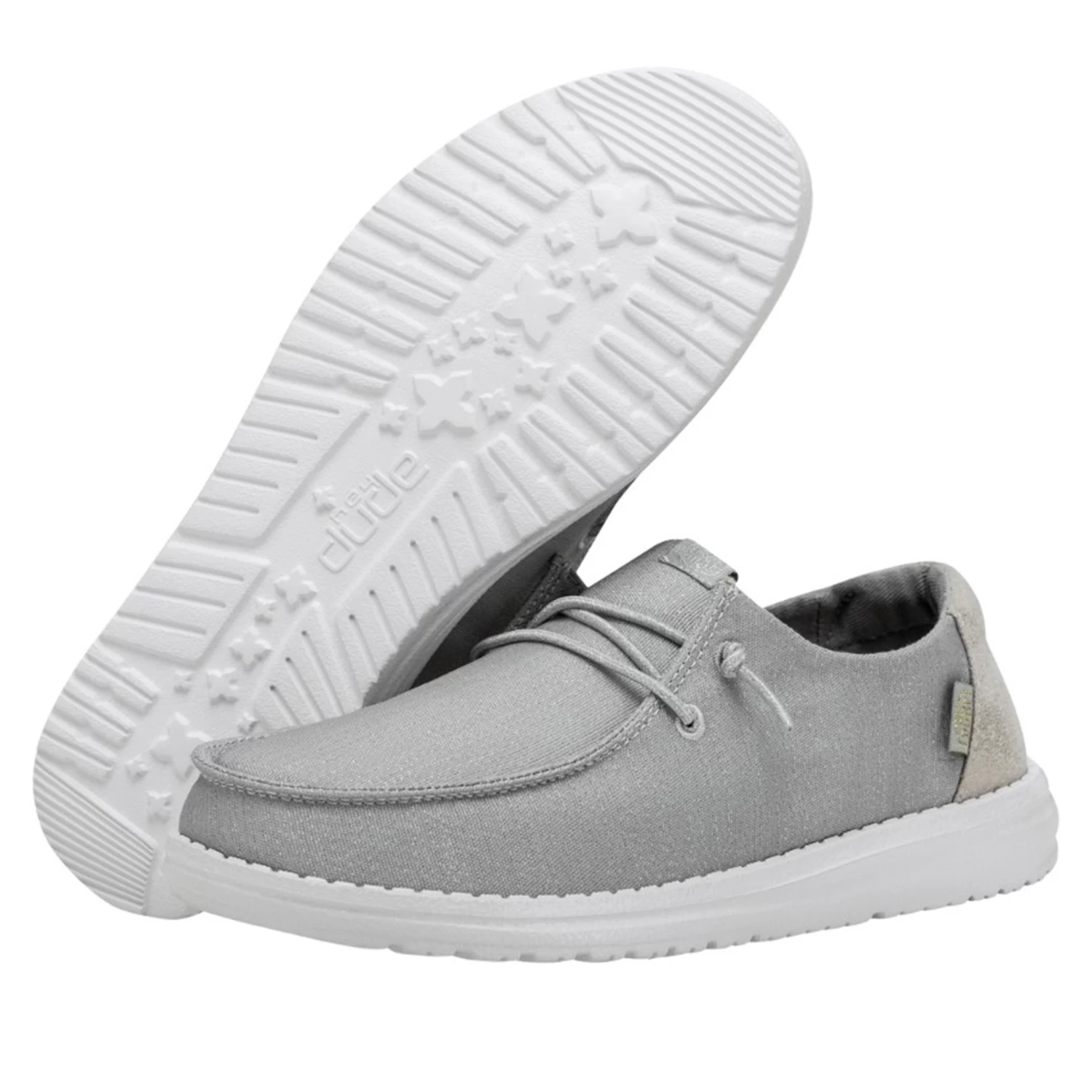 Heydude Hey Dude Women's Wendy Glitter Smoke Shoes 4 Heydude Hey Dude Women's Wendy Glitter Smoke Shoes - Image 2