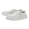 Heydude Hey Dude Women's Wendy Slub Canvas White Shoes