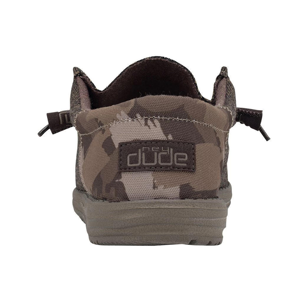 Heydude Hey Dude Men's Wally Funk Dark Brown Camo 6 Heydude Hey Dude Men's Wally Funk Dark Brown Camo - Image 4