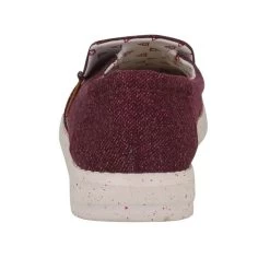 Heydude Hey Dude Misty Burgundy Slip On -Heydude burg3