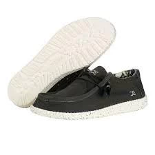 Heydude Hey Dude Men's Black Wally Stretch Casual Shoe