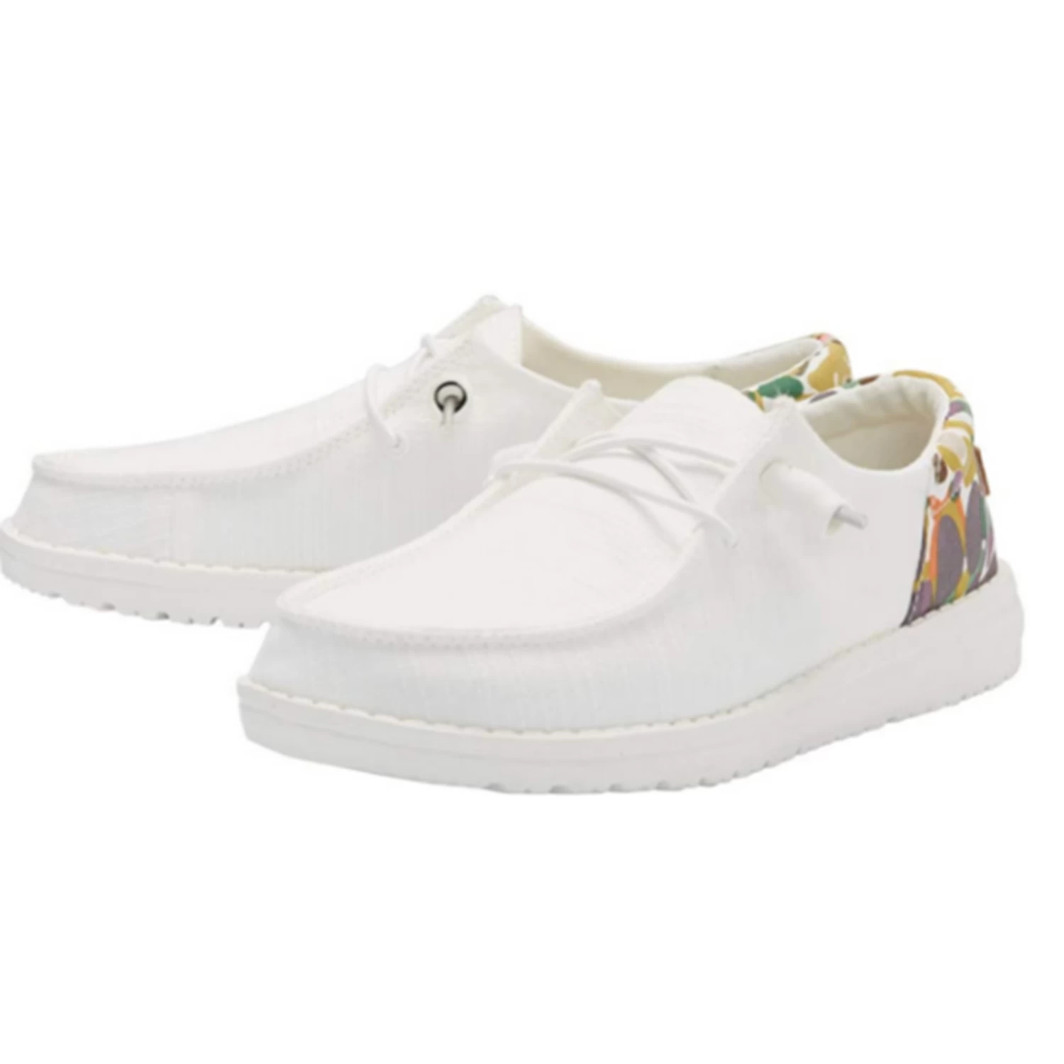 Heydude HEY DUDE WENDY FUNK CHAMBRAY WHITE 3 Heydude HEY DUDE WENDY FUNK CHAMBRAY WHITE