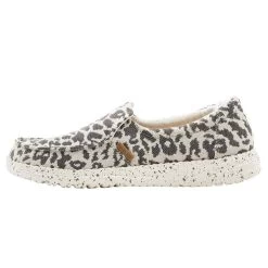 Heydude Hey Dude Misty Woven Grey Cheetah -Heydude woven