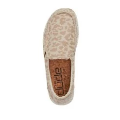 Heydude Hey Dude Misty Woven Tan Cheetah -Heydude wovenchepk7