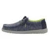 Heydude Hey Dude Youth Wally Stretch Navy -Heydude youthnavy1 2d259ad9 daec 44d7 a4bf 45c07bc24b99
